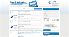 Desktop Screenshot of dgvs.termin-kalender.org